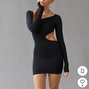 UO Seamless Cutout Mini Dress